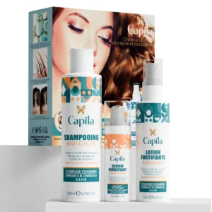 Capila PROMO Gamme Complète 3 en 1 Soin Cheveux Anti-Chute Croissance