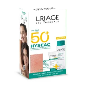 Uriage Coffret Hyséac Fluide Matifiant SPF50 50ml + Eau Micellaire Thermale